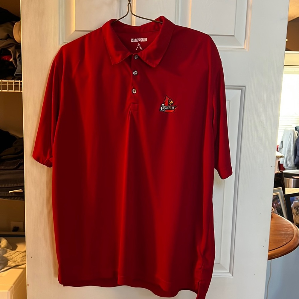 University of Louisville Men’s Polo Shirt Large